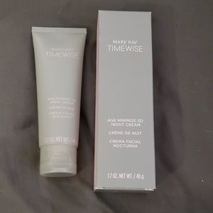 Mary Kay discontinued TimeWise age minimize 3D night cream,combination/oily.NWT.